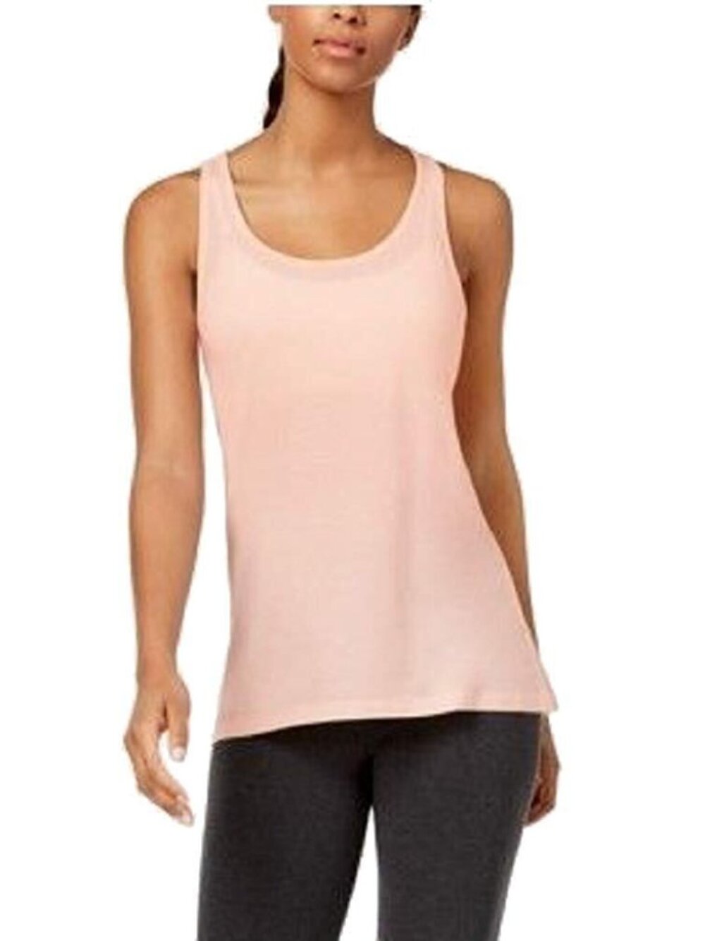 Ideology Womens Mesh Racerback Tank Top